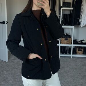 Black Quilt Jacket